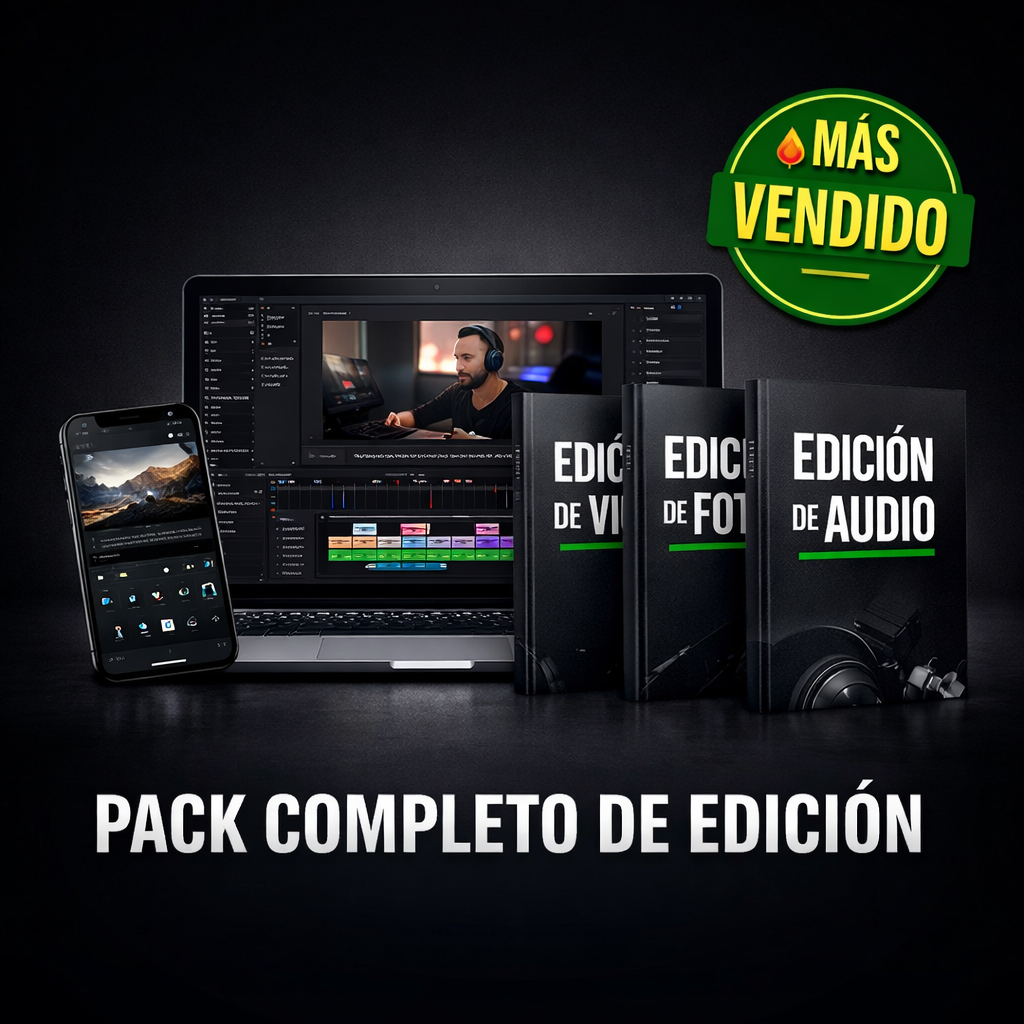 Pack Completo de Edición Profesional